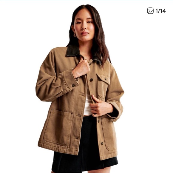 Abercrombie & Fitch Jackets & Blazers - Abercrombie Chore / Barn Jacket